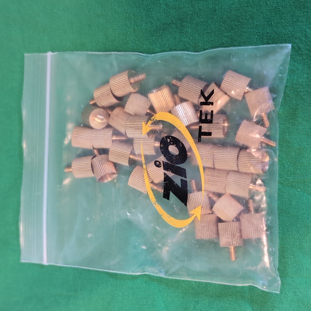 Zio Tek Gold Computer Case Thumb Screws (30)